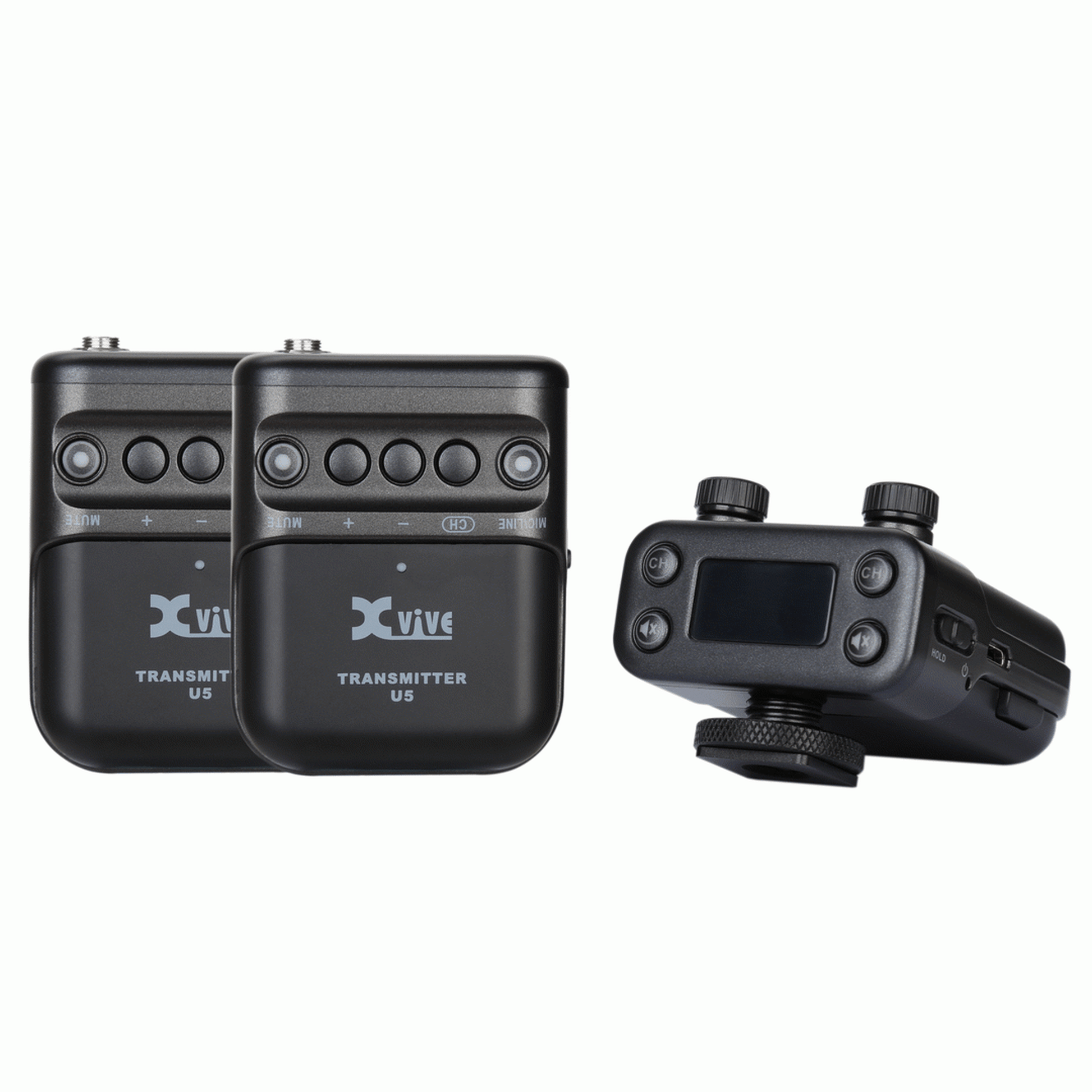XVIVE U5T2 Camera Mount Duel Wireless Lavalier Mic System from Joondalup Music Centre 4