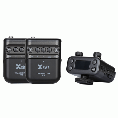 XVIVE U5T2 Camera Mount Duel Wireless Lavalier Mic System from Joondalup Music Centre 4