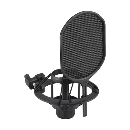 Yamaha YCM705 Condenser Microphone w/Shock Mount & Pop Filter - Black