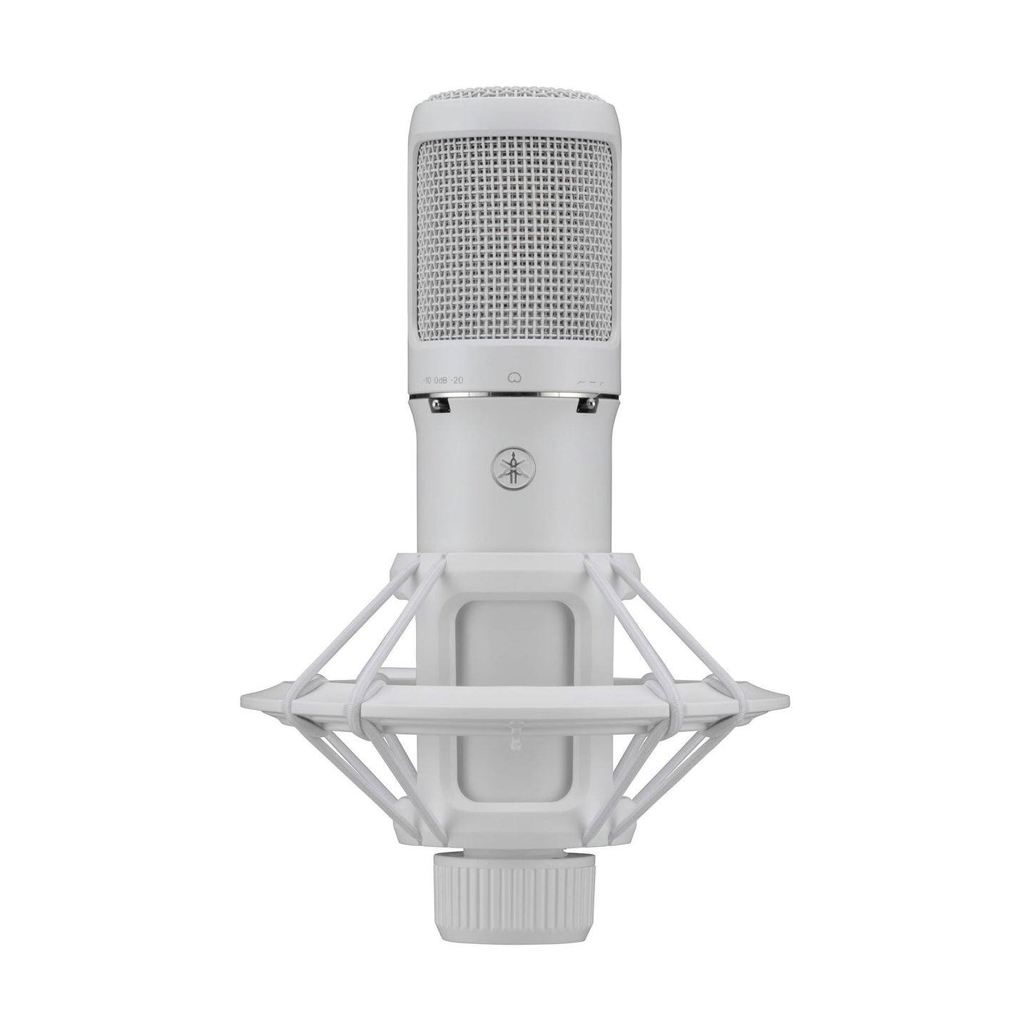 Yamaha YCM705 Condenser Microphone w/Shock Mount & Pop Filter - White