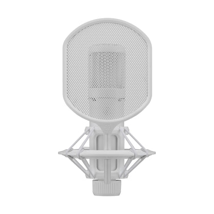 Yamaha YCM705 Condenser Microphone w/Shock Mount & Pop Filter - White