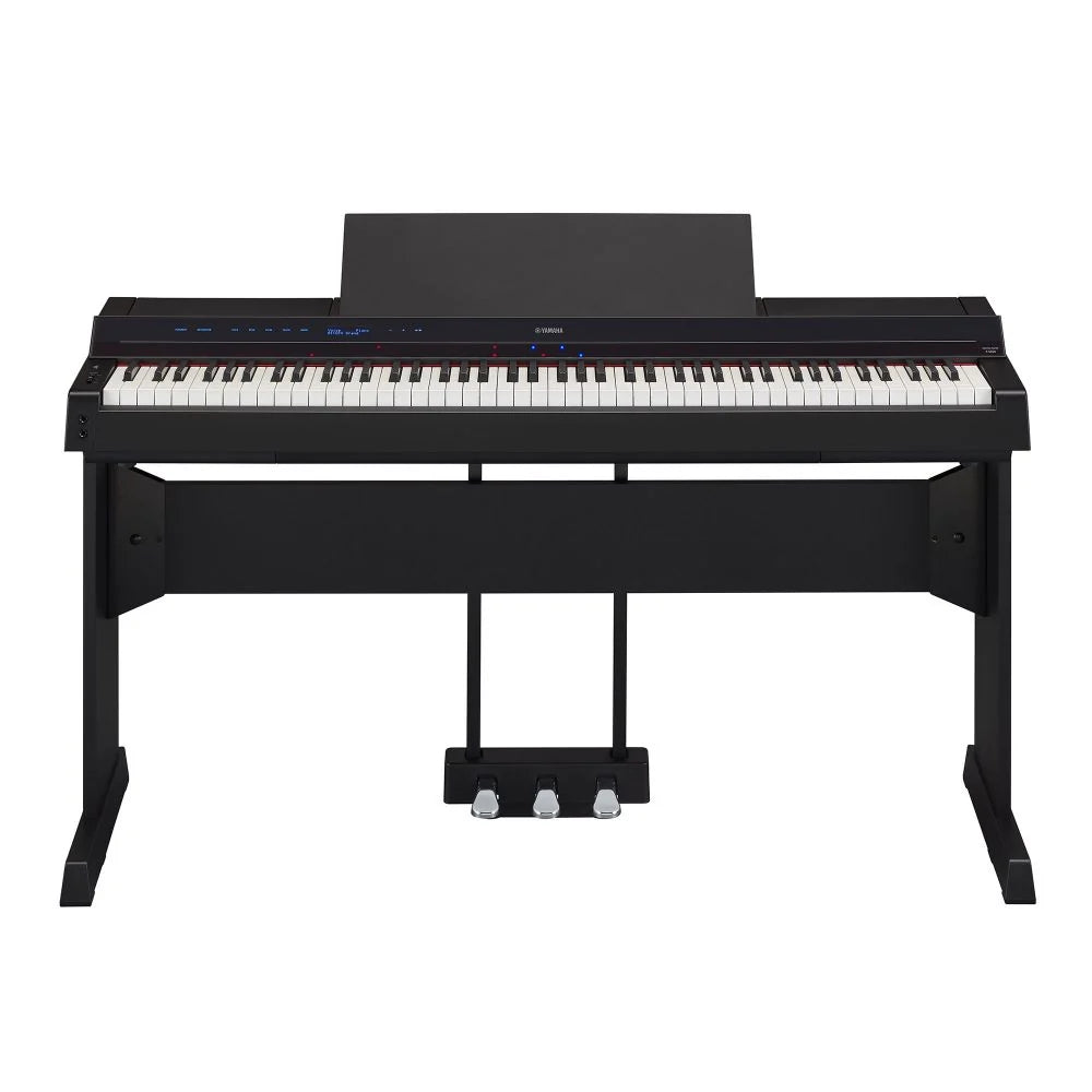 Yamaha P-S500B (PS500B) 88-Key Portable Digital Piano Bundle Set - Black