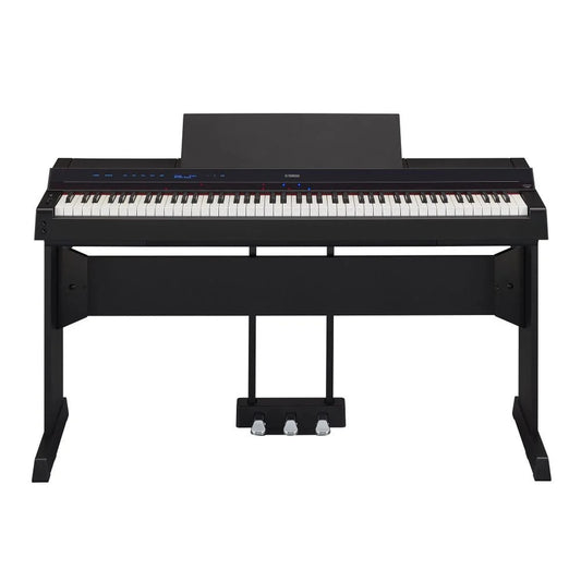 Yamaha P-S500B (PS500B) 88-Key Portable Digital Piano Bundle Set - Black