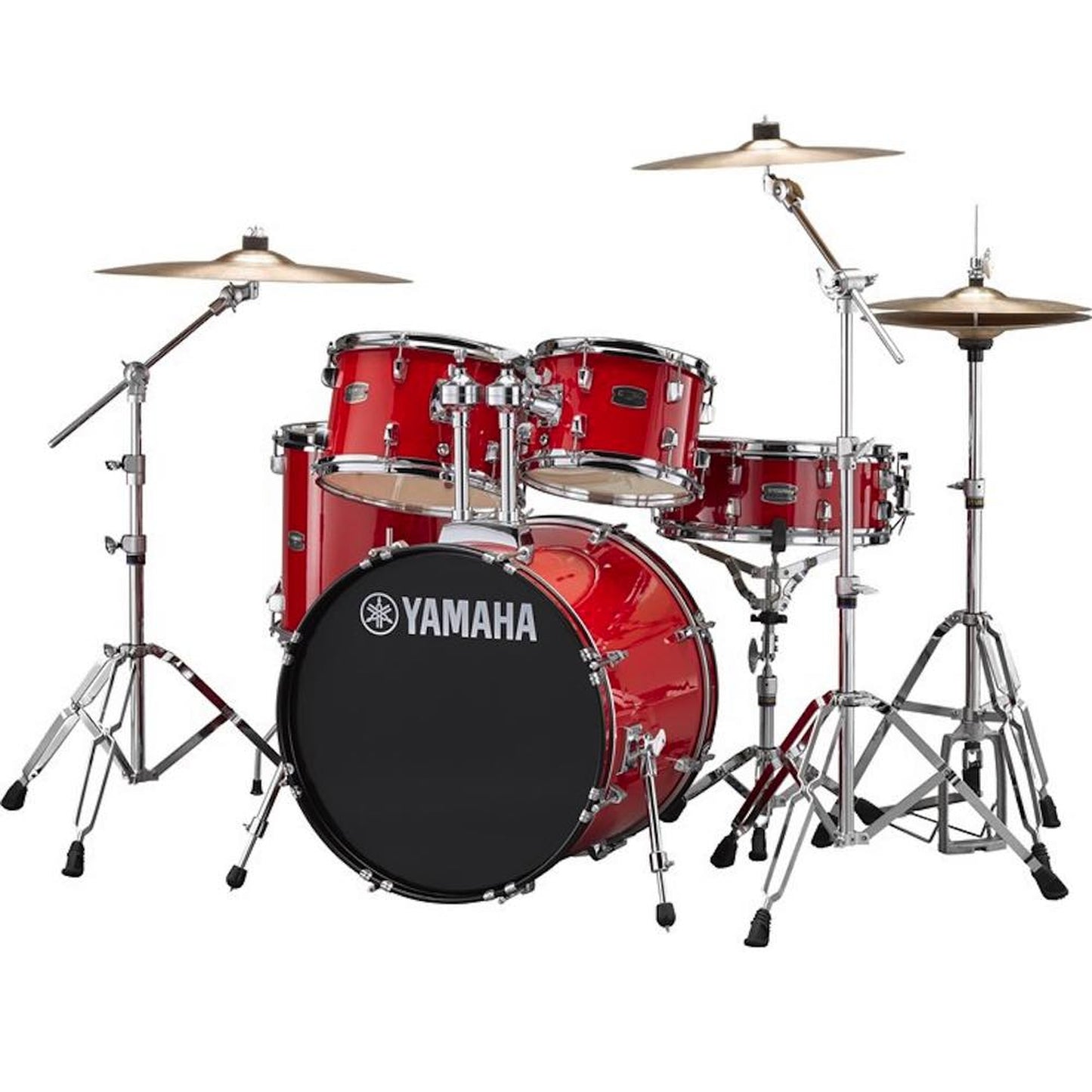 Yamaha RYD22RD Rydeen Euro Acoustic Drum Kit - Hot Red - Joondalup Music Centre