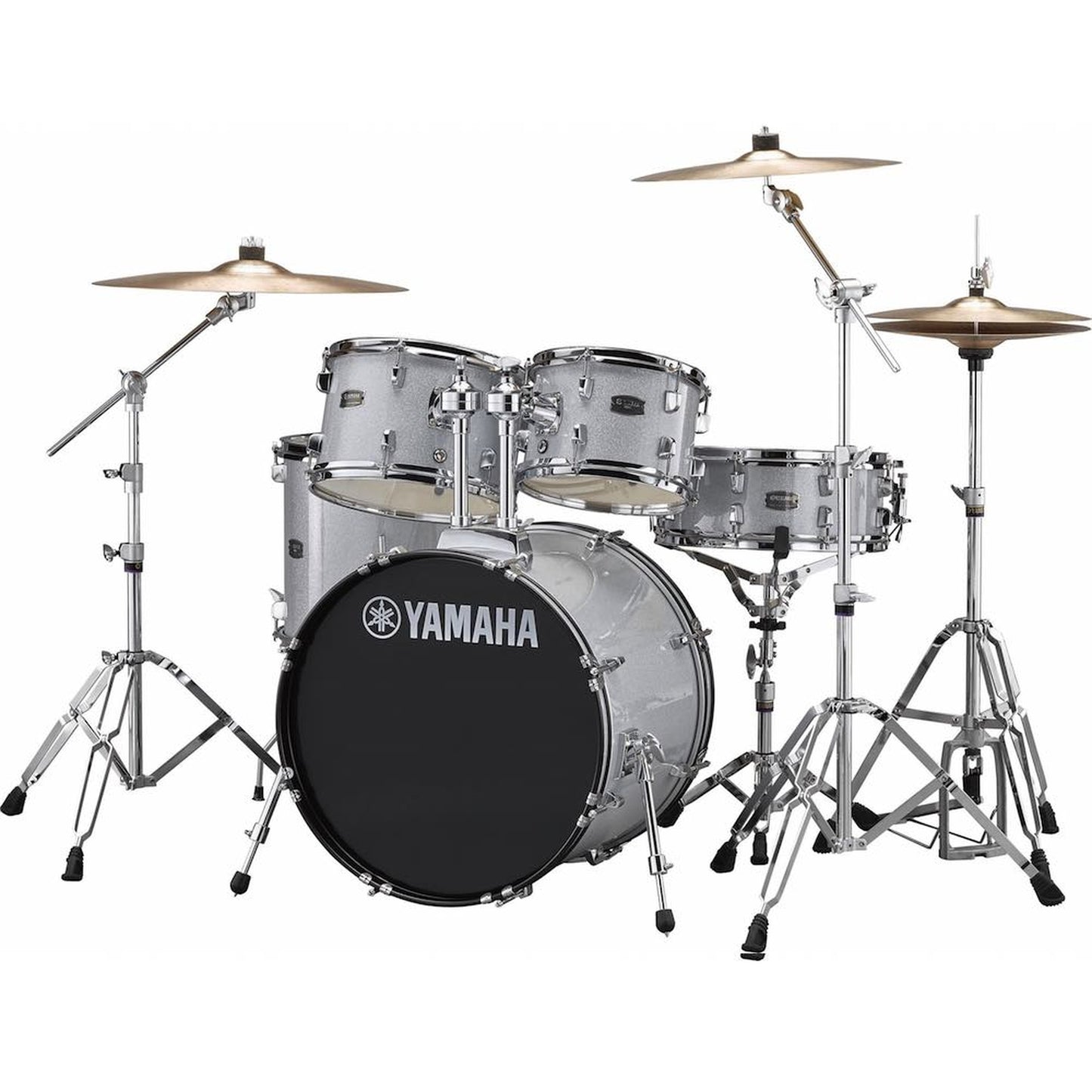 Yamaha RYD22SLG Rydeen Euro Acoustic Drum Kit - Silver Glitter - Joondalup Music Centre