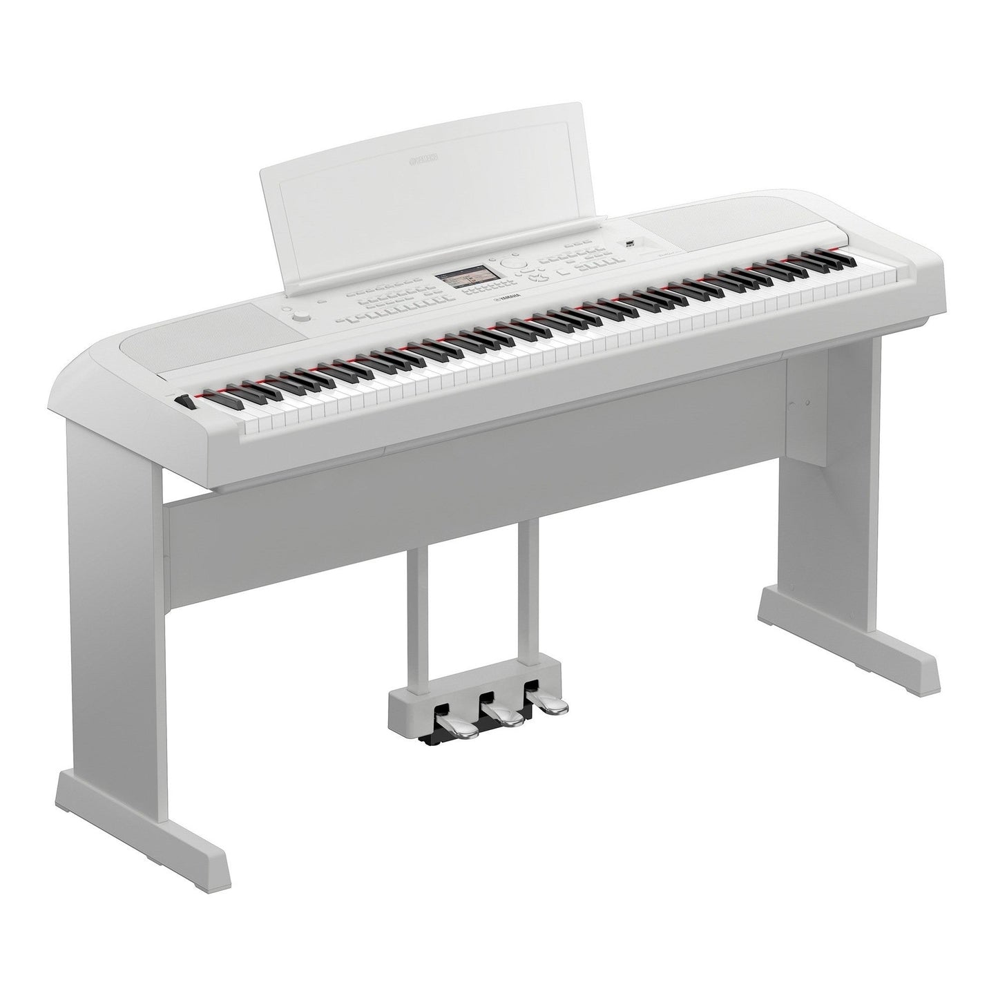 Yamaha DGX670 Digital Piano (Plus Legs and Pedal Assembly) - White from Joondalup Music Centre