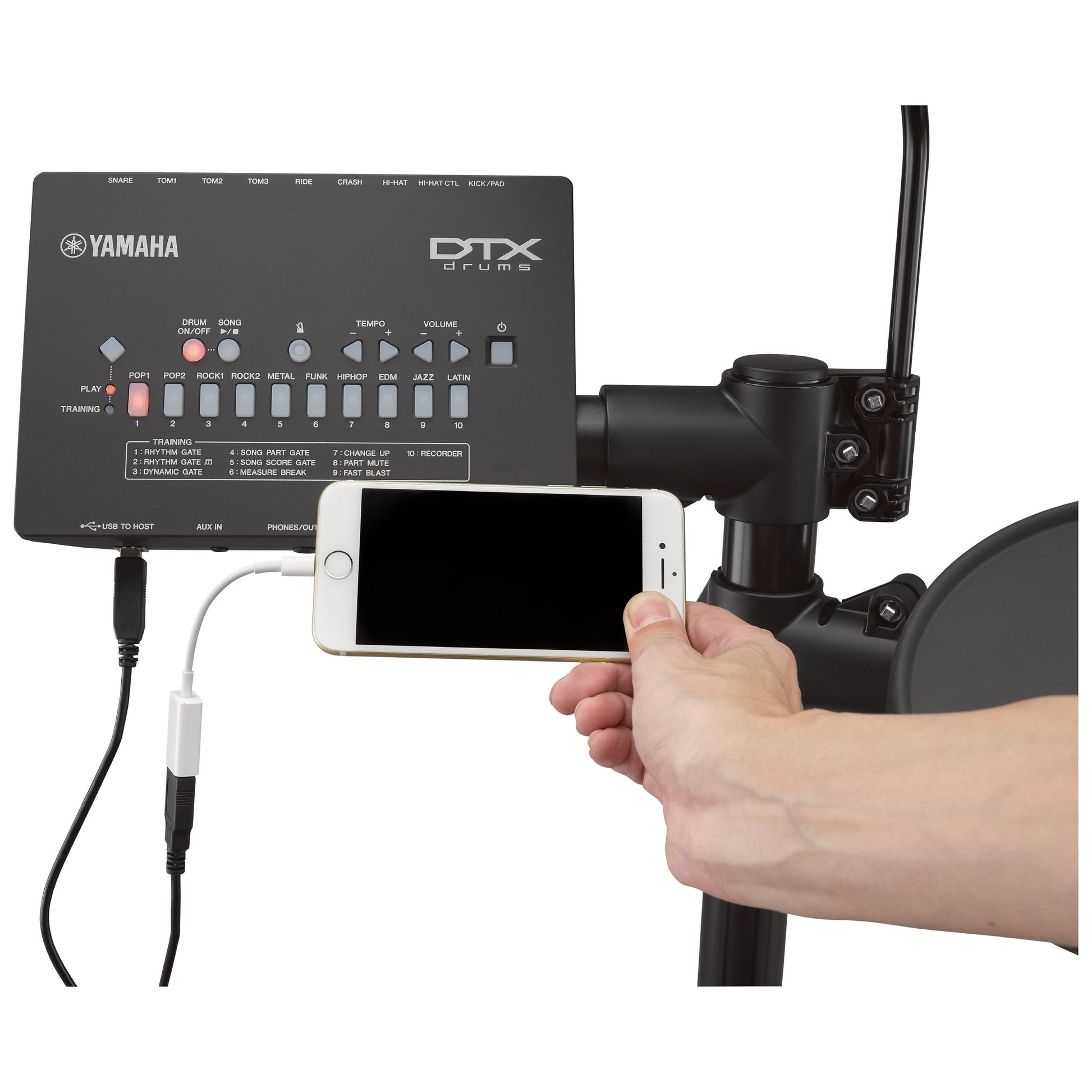 Yamaha DTX402K Electronic Drum Kit from Joondalup Music Centre 4