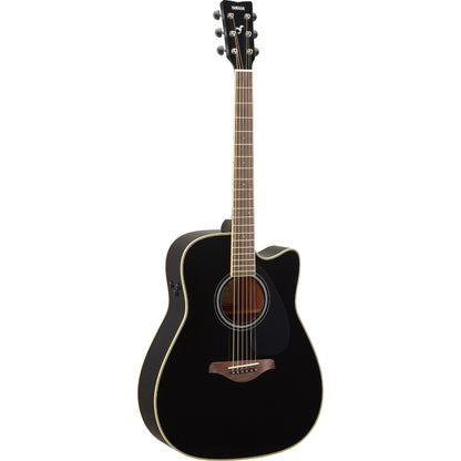 Yamaha FGC-TA Transacoustic Acoustic Guitar - Black from Joondalup Music Centre