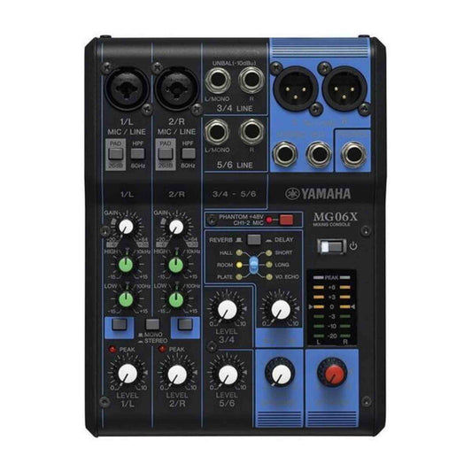 Yamaha MG06X 6-Channel Mixer with Effects from Joondalup Music Centre