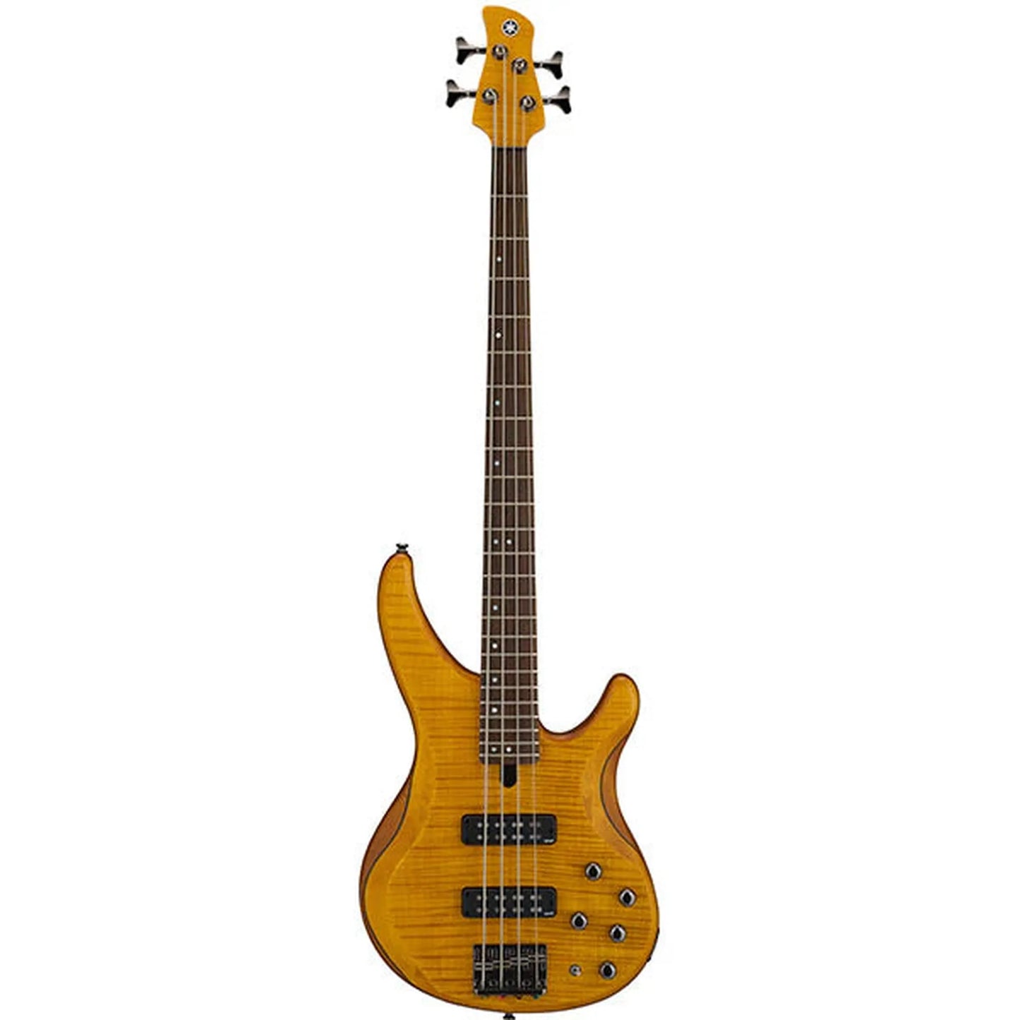 Yamaha TRBX604FM Bass Guitar - Matte Amber