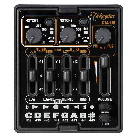 Takamine CT4DX Pro Series Acoustic Guitar Preamp System (Preamp only)