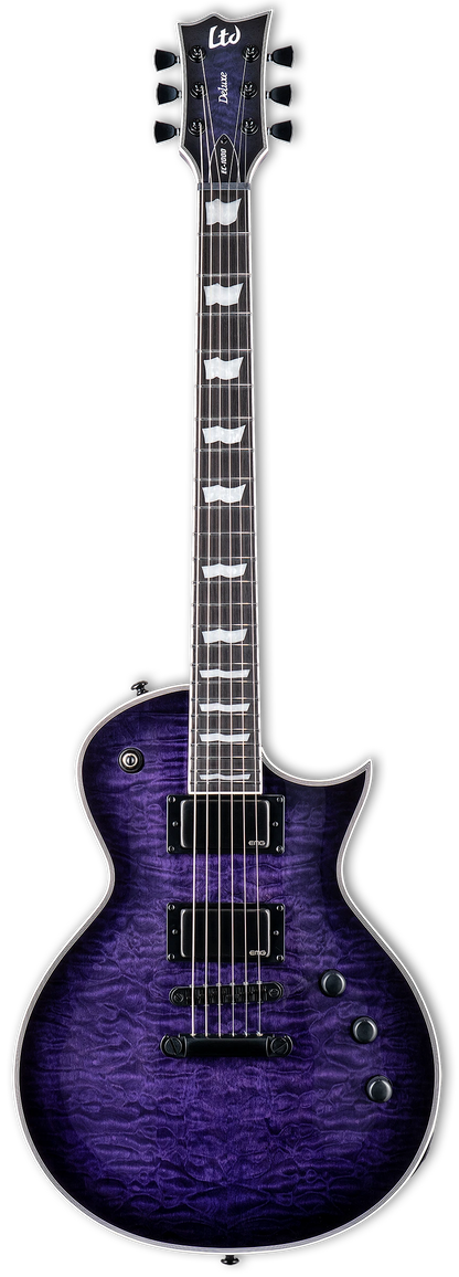 ESP LTD EC-1000 Quilted Maple Top - Purple Burst