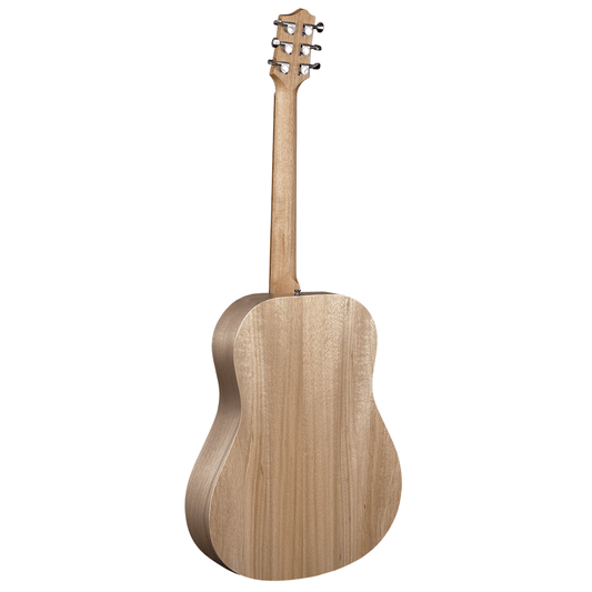 Pratley SL Dreadnought Solid Top Qld Blue Fig Acoustic Guitar back