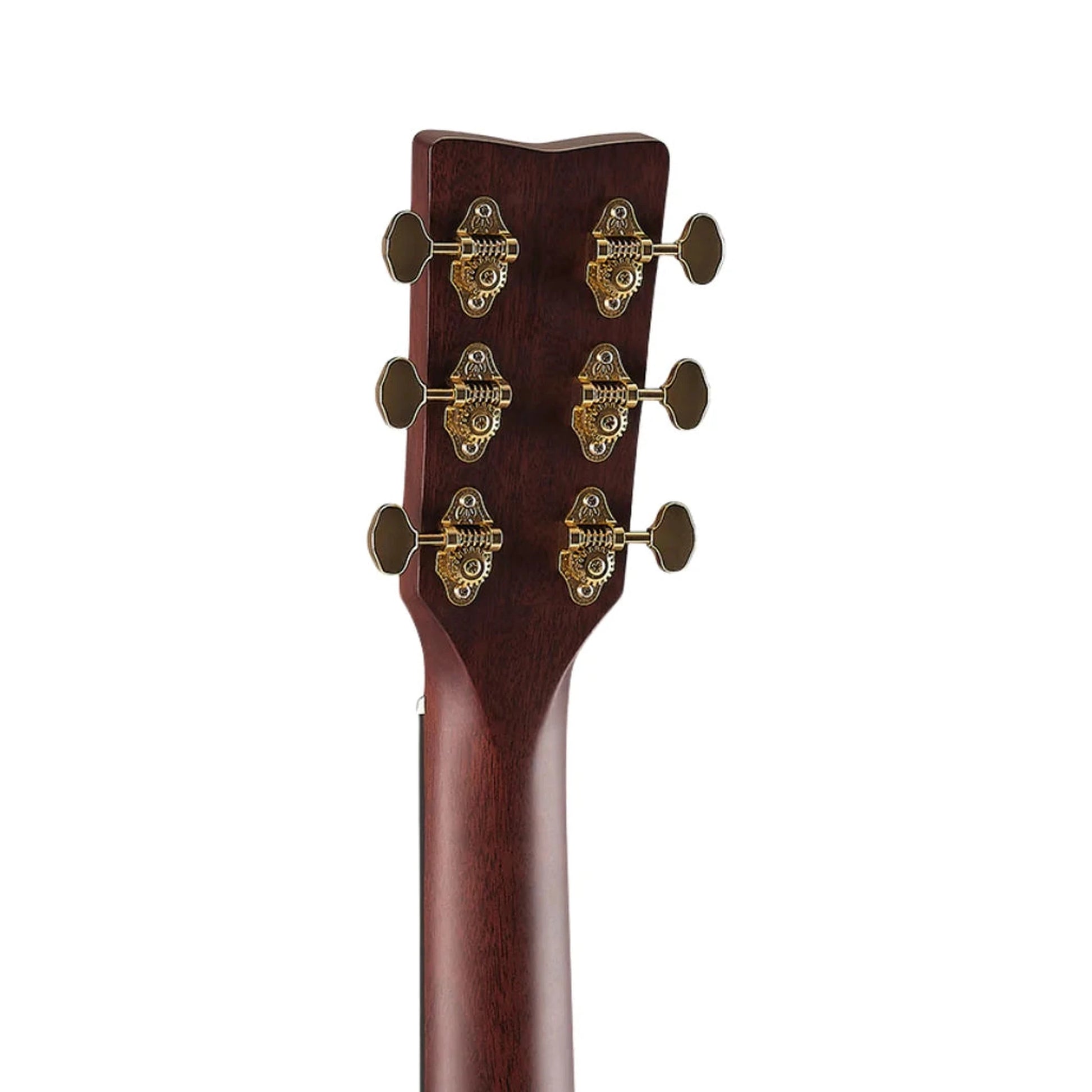 Yamaha TAS3 C Transacoustic Guitar - Natural Gloss neck back