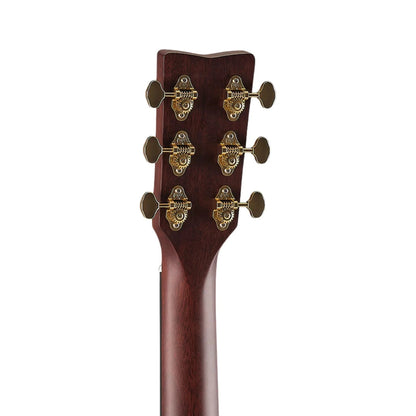Yamaha TAS3 C Transacoustic Guitar - Natural Gloss neck back
