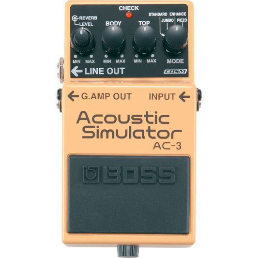 Boss AC-3 Acoustic Simulator Effects Pedal-EFFECTS-Joondalup Music Centre