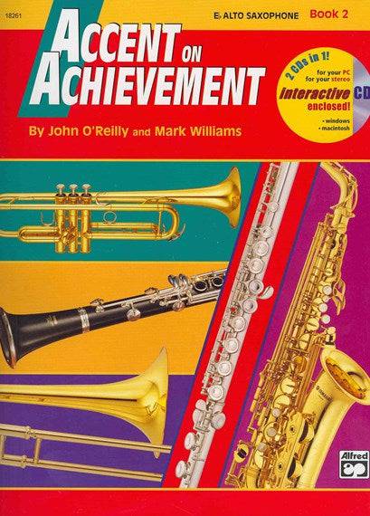 Accent On Achievement Book 2 Alto Saxophone - Joondalup Music Centre