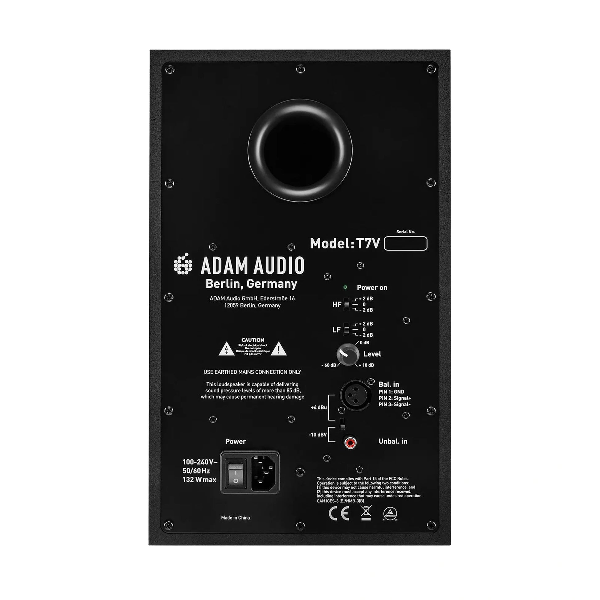 Adam Audio T7V Active Studio Monitor (Single)-STUDIO MONITOR-Joondalup Music Centre