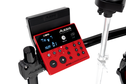Alesis Nitro Ultimate 9-Piece E-Kit Movable Hi-Hat Electronic Drum Kit