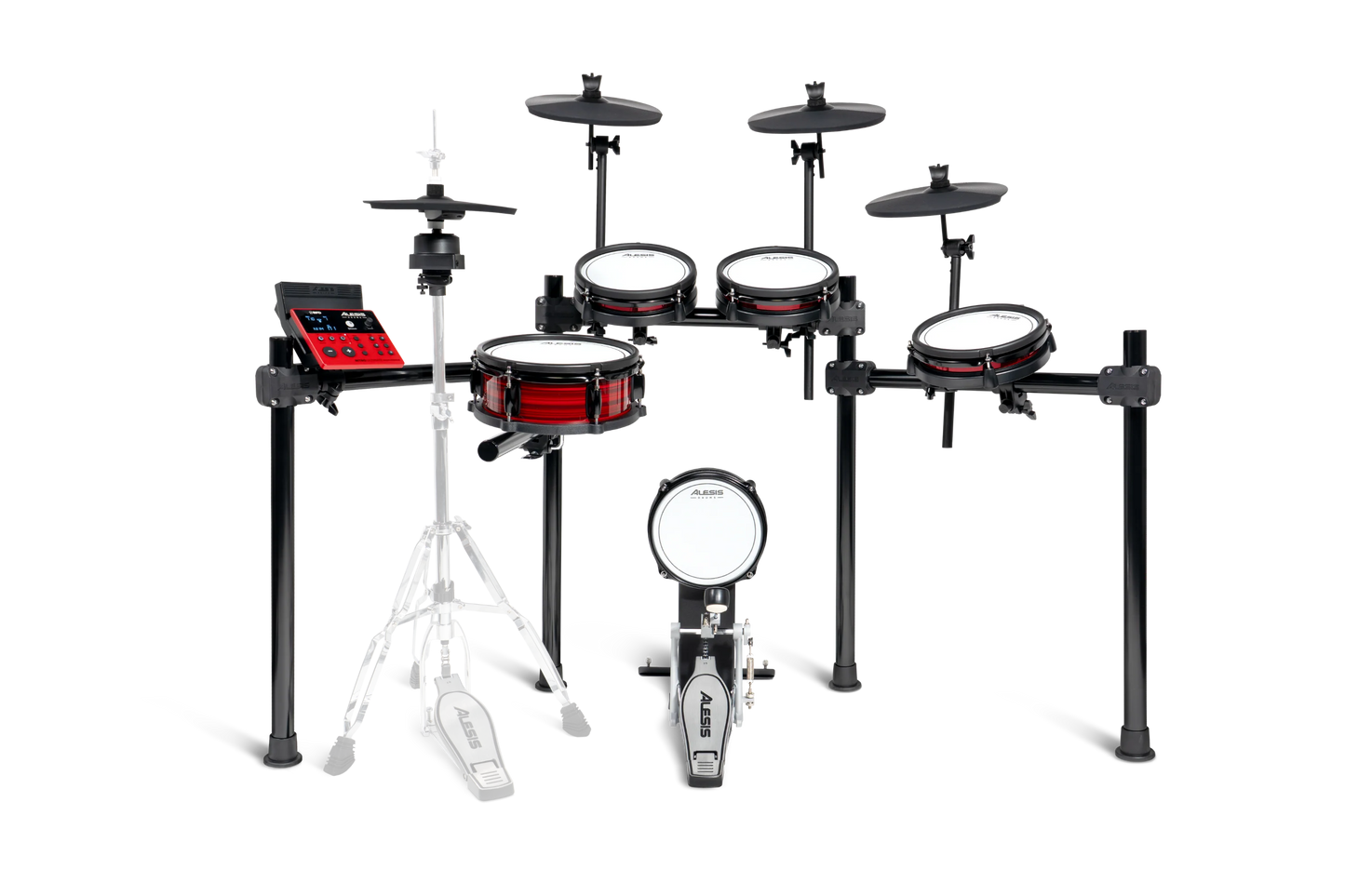 Alesis Nitro Ultimate 9-Piece E-Kit Movable Hi-Hat Electronic Drum Kit