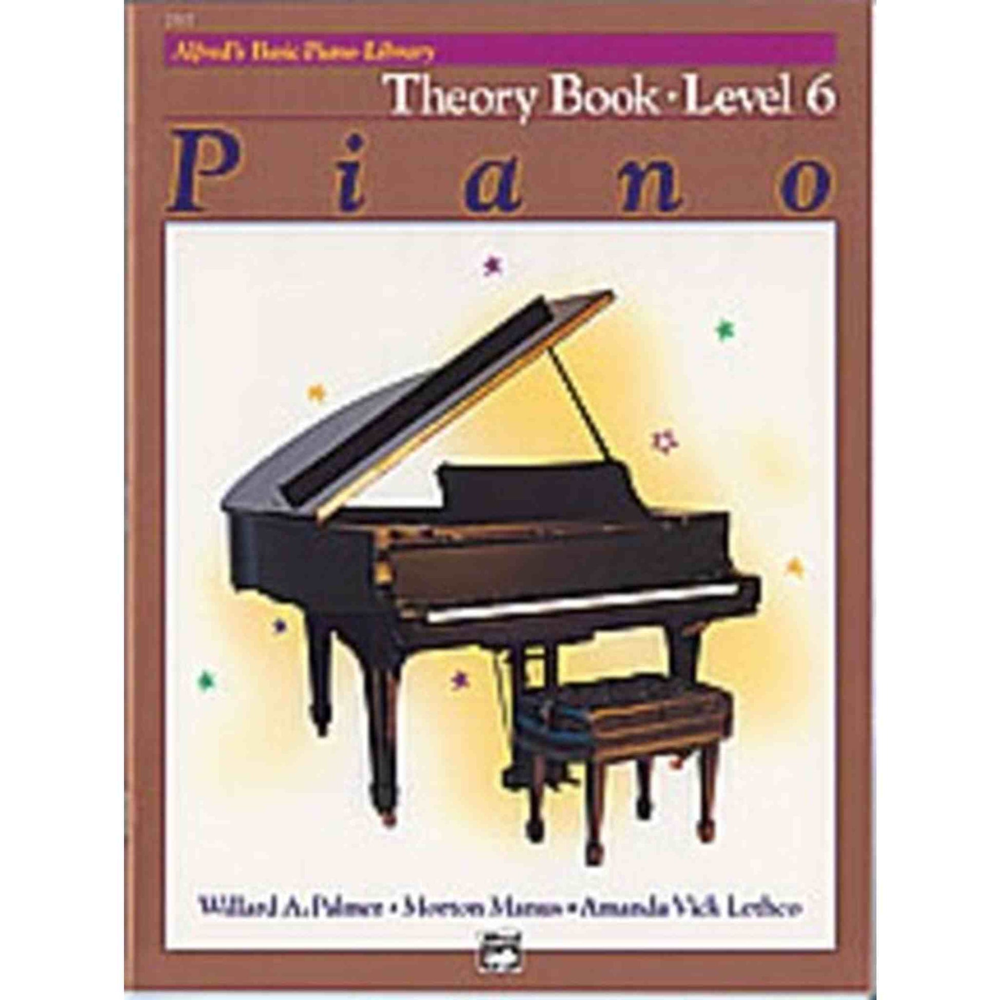 Alfreds Basic Piano Library Theory Book Level 6 - Joondalup Music Centre