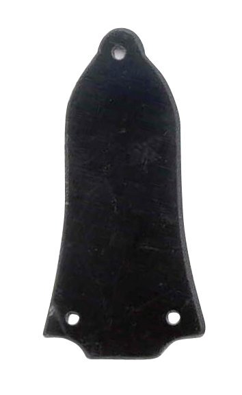 AMS LES PAUL STYLE PLASTIC TRUSS ROD COVER - BLACK - Joondalup Music Centre