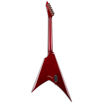 ESP LTD Kirk Hammett V Electric Guitar - Red Sparkle