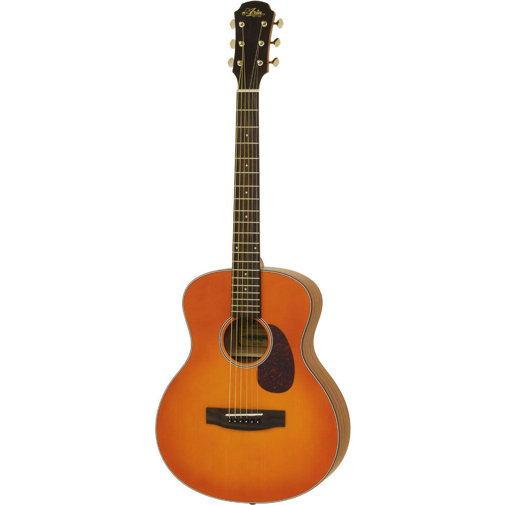 ARIA LIL ARIA SHORT SCALE ACOUSTIC GUITAR ORANGE SUNBURST - Joondalup Music Centre