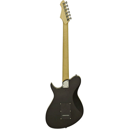 Aria Baritone Jet Electric Guitar - Black - Joondalup Music Centre