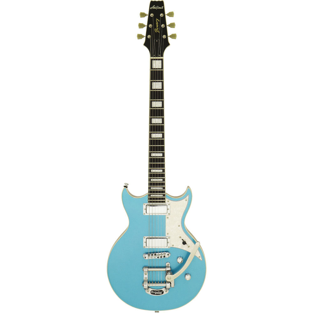 Aria Electric Semi-Hollow Electric Guitar w/Bigsby - Phantom Blue - Joondalup Music Centre