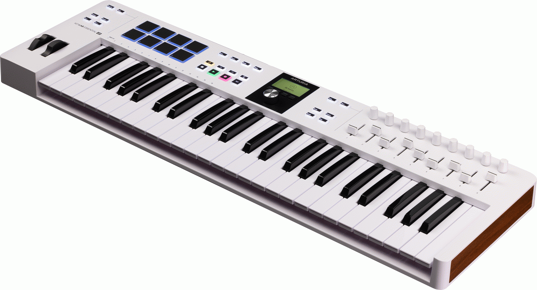 Arturia Keylab Essential Mkiii 49 Key Controller Keyboard - White - Joondalup Music Centre