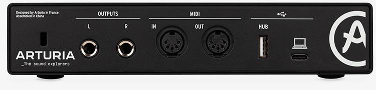 Arturia Minifuse 2 - 2I/2O USB2 Interface Black - Joondalup Music Centre