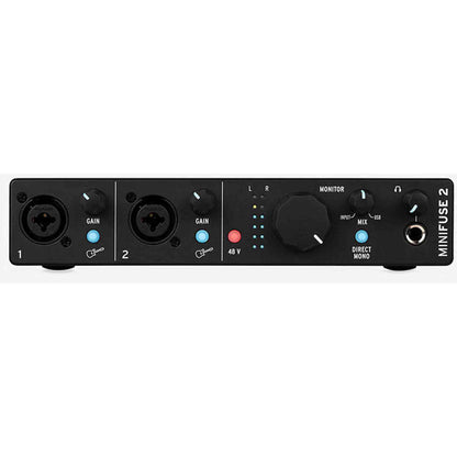 Arturia Minifuse 2 - 2I/2O USB2 Interface Black - Joondalup Music Centre