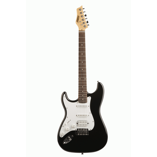 Ashton AG232L BK Electric Guitar Left Handed - Black - Joondalup Music Centre