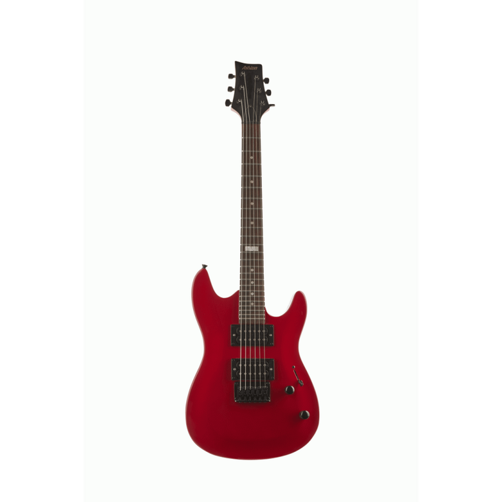 ASHTON JOEY BACKSTAGE MINI ELECTRIC GUITAR - RED - Joondalup Music Centre