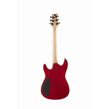 ASHTON JOEY BACKSTAGE MINI ELECTRIC GUITAR - RED - Joondalup Music Centre