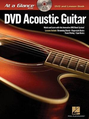 At A Glance Acoustic Guitar Book/Dvd - Joondalup Music Centre