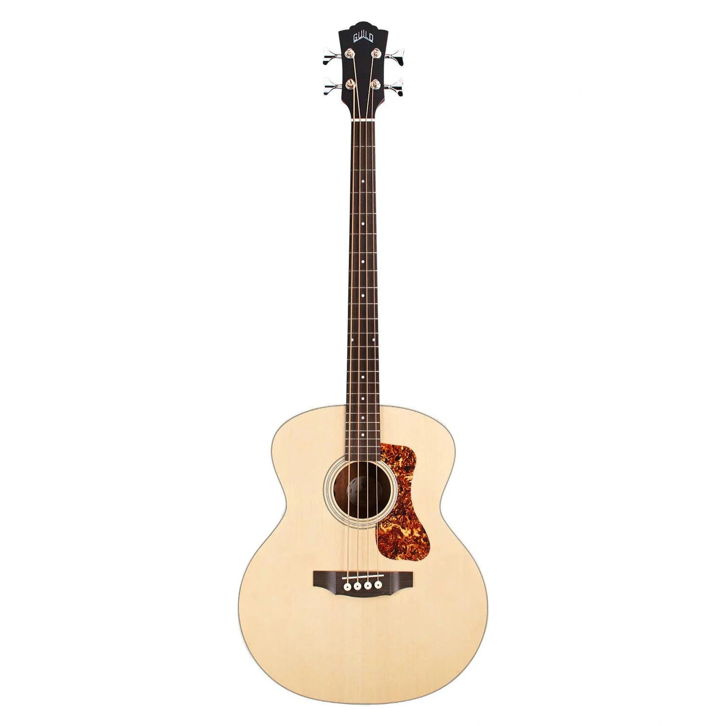 Guild B-240E Archback Acoustic Bass Guitar With Bag - Natural