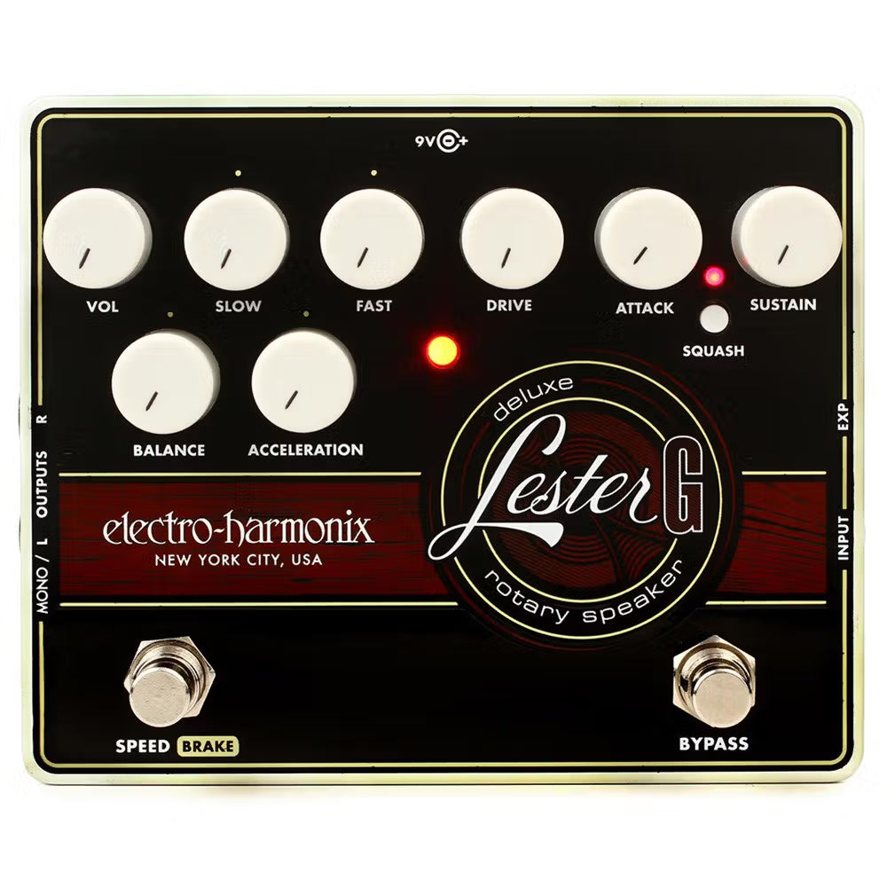 Electro Harmonix Lester G Deluxe Rotary Speaker Effects Pedal