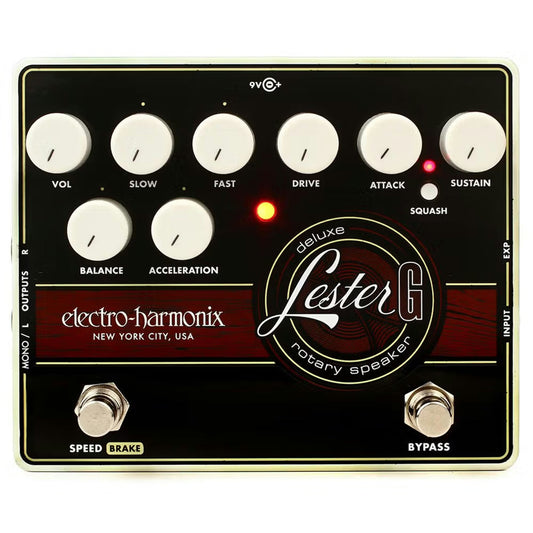 Electro Harmonix Lester G Deluxe Rotary Speaker Effects Pedal