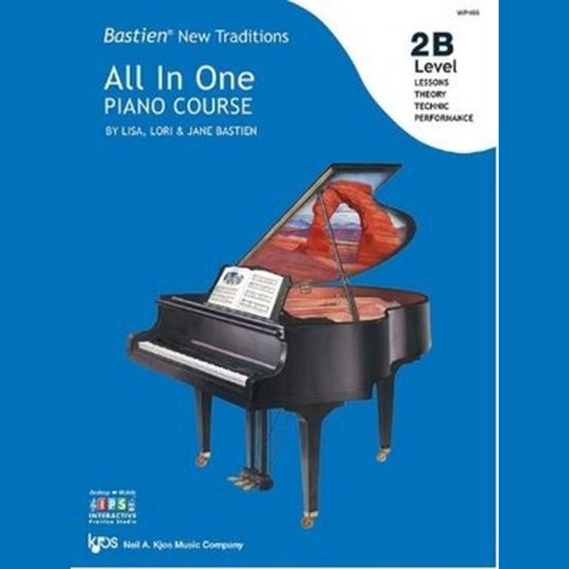 Bastien All In One Piano Course Level 2B - Joondalup Music Centre