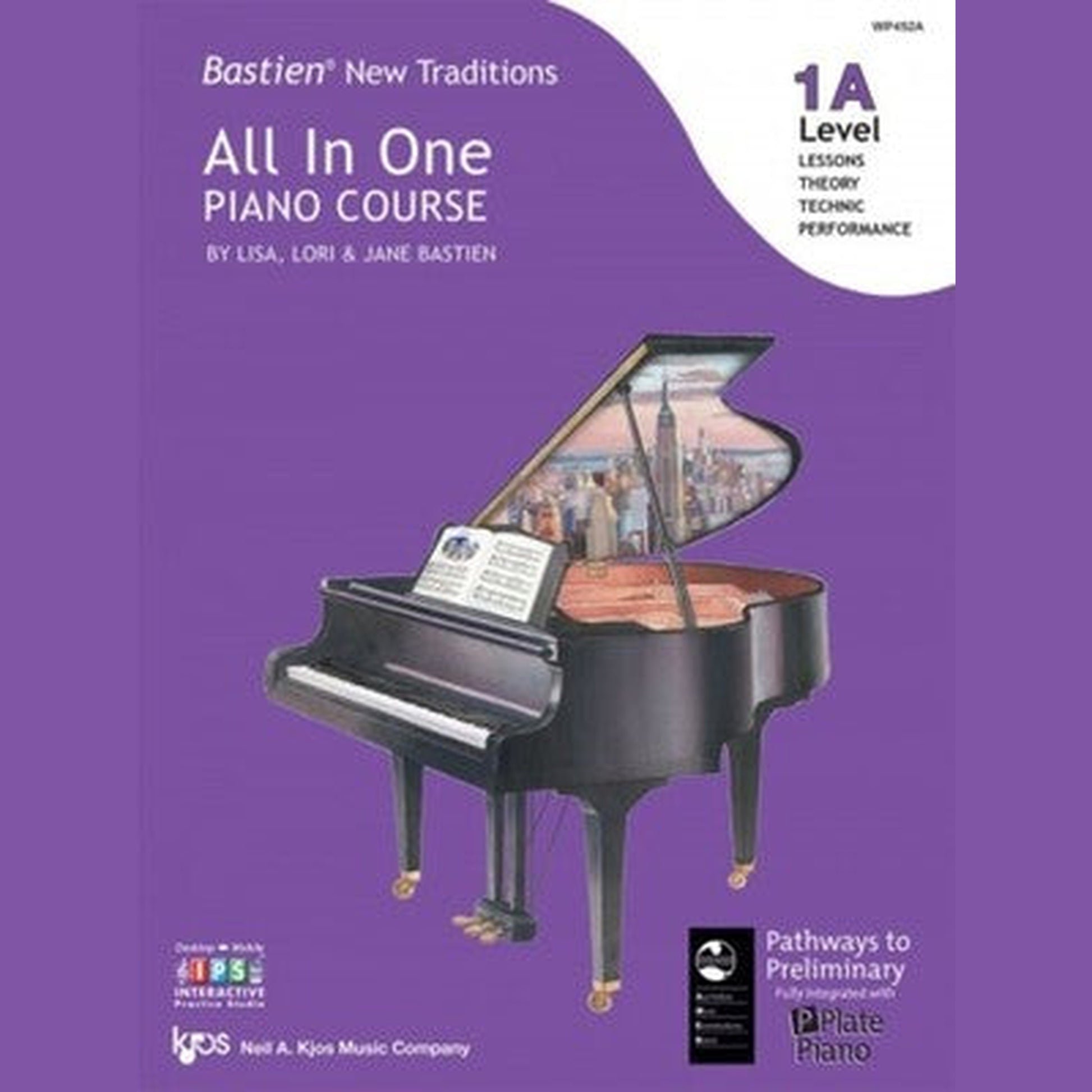 Bastien New Traditions All In One Piano Course Level 1A - Joondalup Music Centre