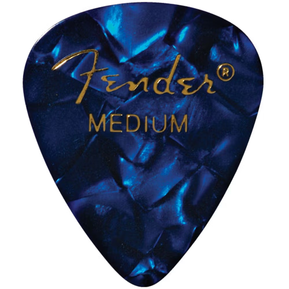 Fender 351-Shape Blue Moto Medium Pick Pack