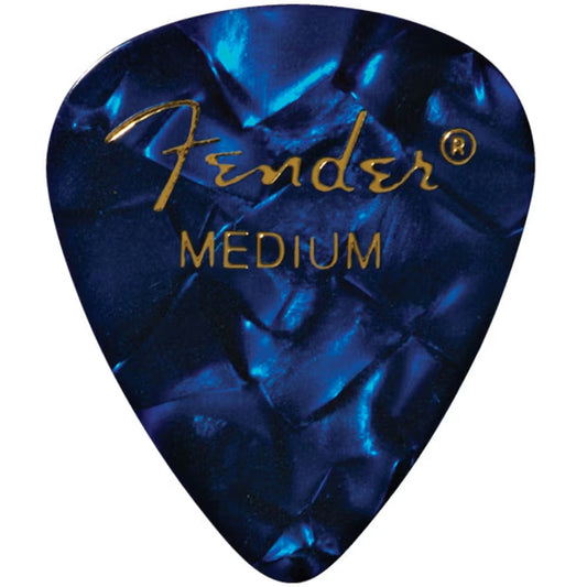 Fender 351-Shape Blue Moto Medium Pick Pack