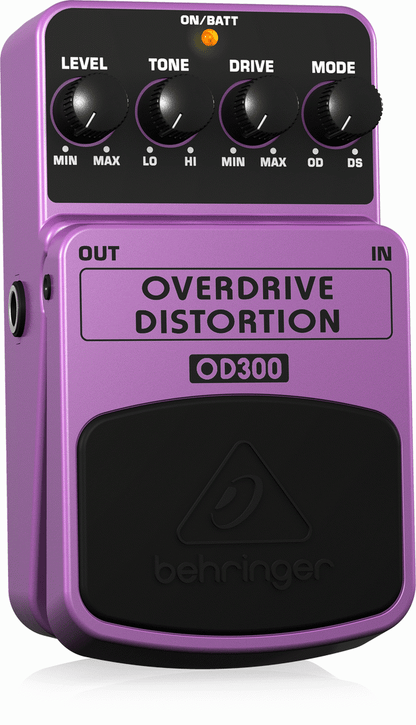 Behringer OD-300 Overdrive/Distortion Effects Pedal - Joondalup Music Centre