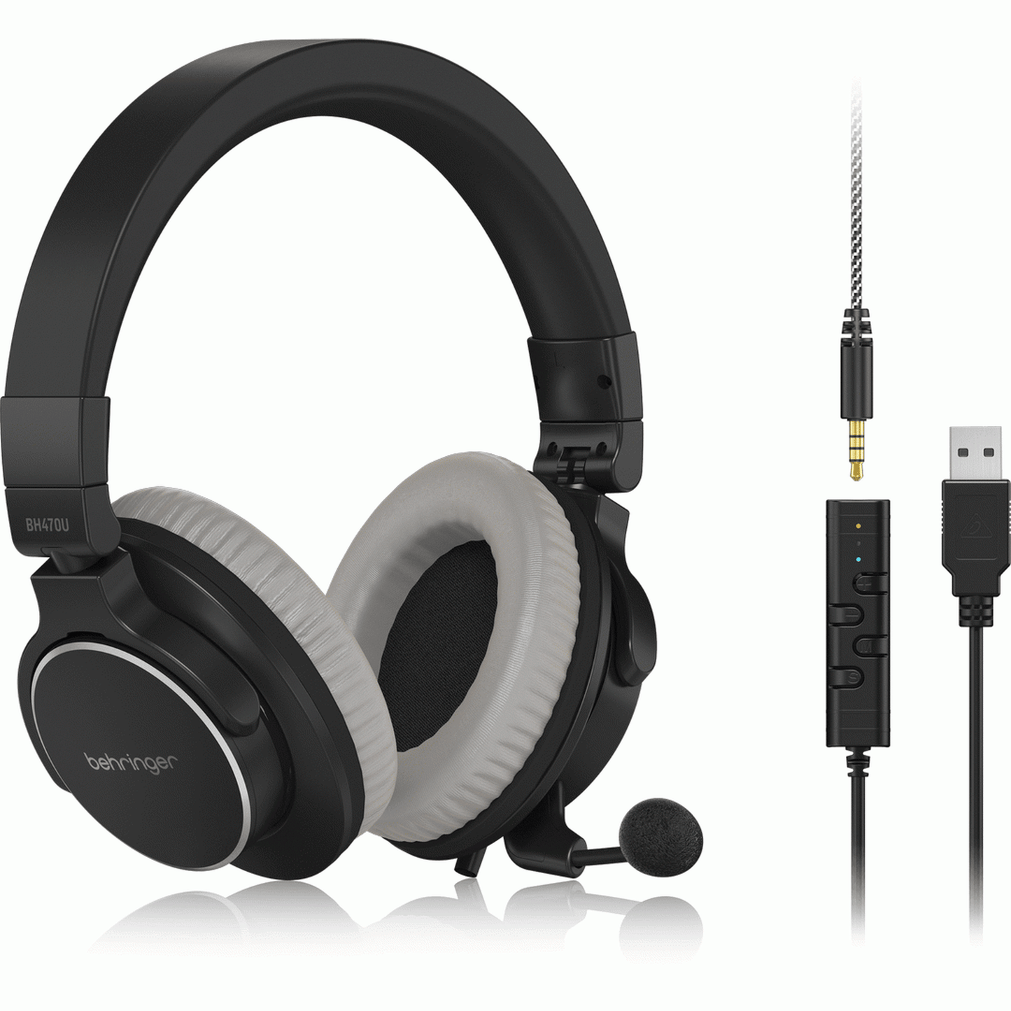 Behringer BH470U Headphones + USB Microphone - Joondalup Music Centre