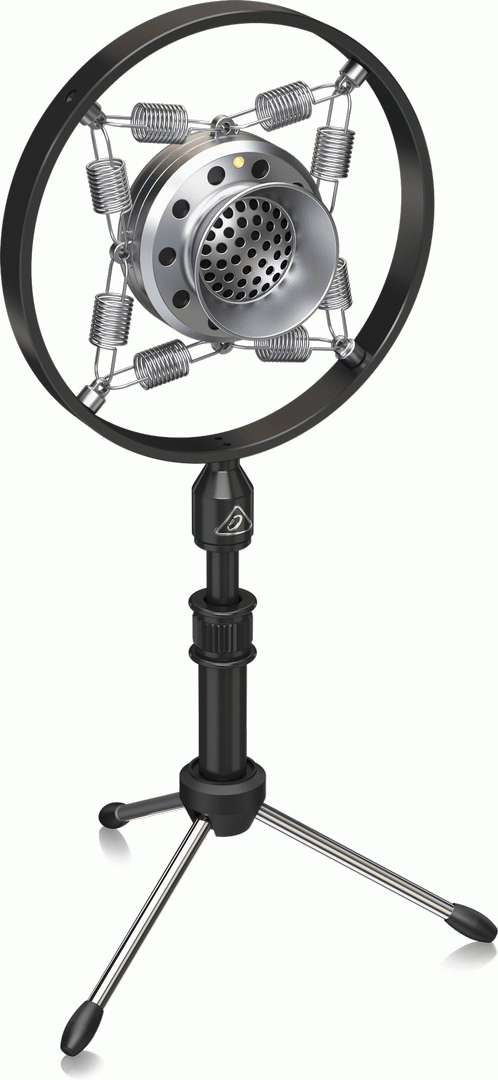 Behringer BV635 Vintage Spring-Mount USB Microphone - Joondalup Music Centre