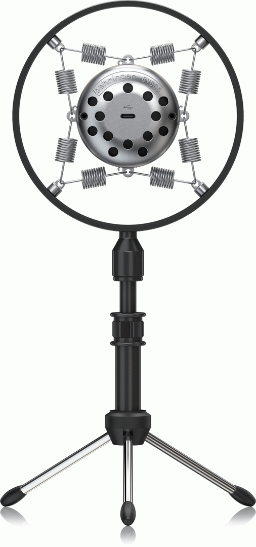 Behringer BV635 Vintage Spring-Mount USB Microphone - Joondalup Music Centre