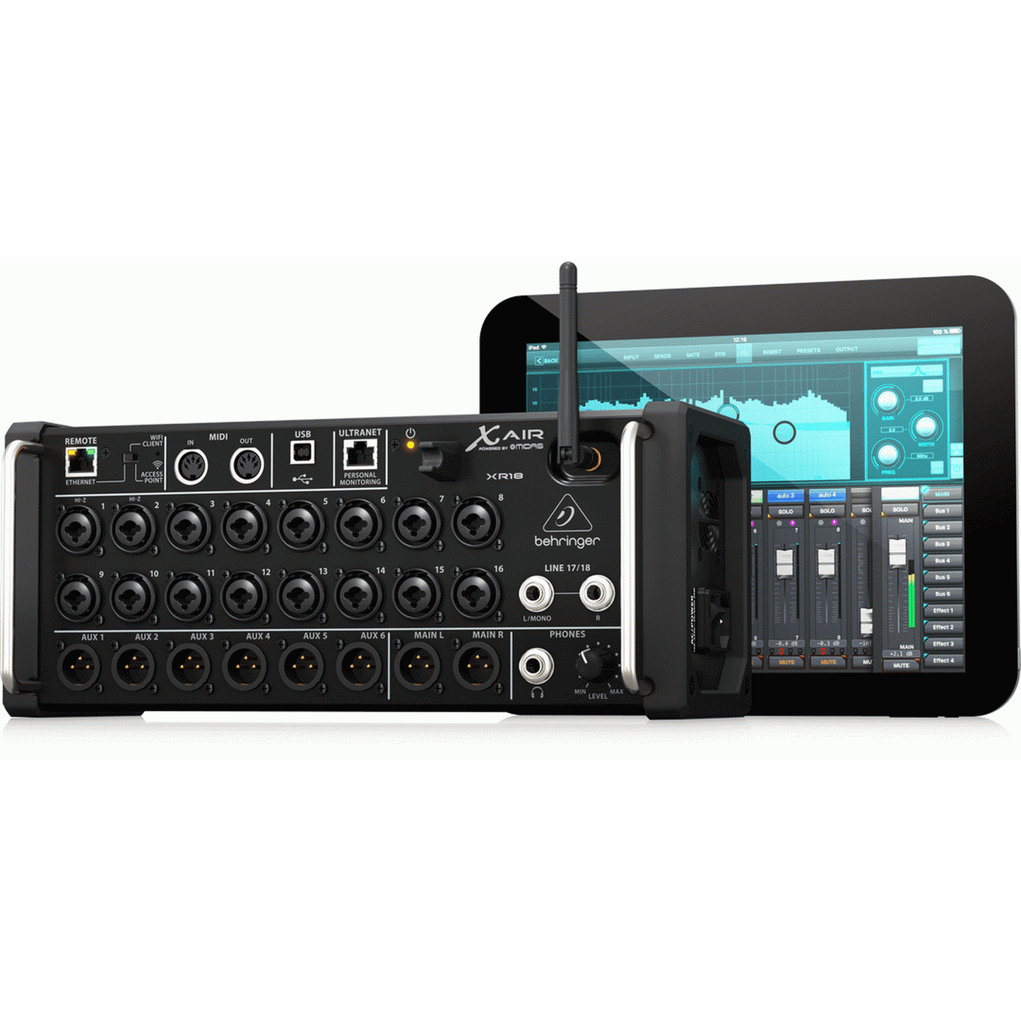 BEHRINGER X AIR XR18 DIGITAL MIXER - Joondalup Music Centre