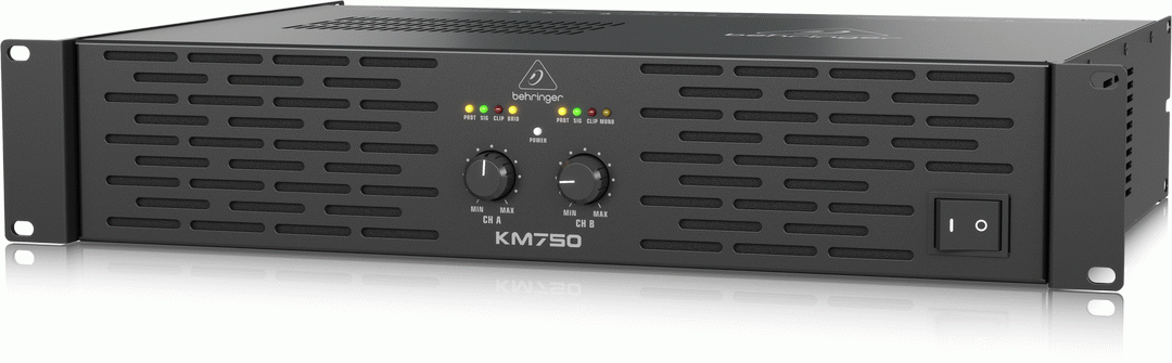 BEHRINGER 750W STEREO POWER AMPLIFIER - KM750 - Joondalup Music Centre